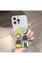 iPhone 16 Pro Max Compatible Camera Protected Anti-Shock Aesthetic Print Patterned Transparent Silicone Case - 2
