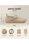 Luna Genuine Leather Mink Slip-On Buckle Women's Shoes - 2