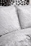 Rojda French Laced Dowry Double King Size Pique Cover Set / Bedspread Set 3 Pieces - 3
