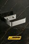 Stainless Steel Toilet Paper Holder Adhesive Screw Mount