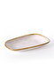 Shizen Cream Tetra Kayık Plate 28 cm 2 Pieces Q44 - 7