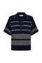 Sparkly Polo Neck Navy Blue Knitwear - 6