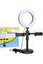 "Professional Live Light Holder Stand with Adjustable Height and 360° Rotation, Perfect for Live Str - 3