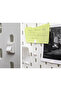 5-Piece Skadis Compatible Card Holder Clip – Pegboard Note Photo Card Hanger Apparatus - 3