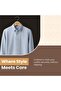 Wooden Hangers 10 Pack – Premium Natural Wood Coat Hangers