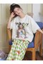Retro Vintage Girl Graphic Printed Unisex Oversize T-Shirt - 4