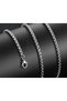 Minimal Design Silver Color Stainless Steel Anchor Necklace with Rope Detail - 7
