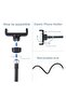 Selfie Ring Light with Cell Phone Holder Stand for Live Stream/Makeup, LED Camera Lighting [3-Light - 3