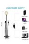 Selfie Ring Light Stand with Microphone Holder,LED Ring Light for Live Stream/Makeup/YouTube Video - - 5