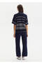 Sparkly Polo Neck Navy Blue Knitwear - 5