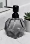 Liquid Soap Dispenser with Prism Pattern |   Decorative Soap Holder