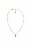 Eye Figured Crushed Ball Chain Necklace