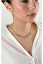 Topçuk Rowed Flat Chain Necklace - 2