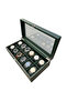 Watch Box 12-Piece Diplomat Model - Khaki - 2