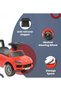 Kids Push Ride-On Car with Musical Steering Wheel, Storage Space Safe & Fun Ride for Toddlers-Orange - 2