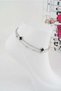 Women's 316 L Tarnishproof Anti Allergenic Steel Anklet