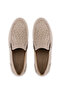 Men's Genuine Leather Beige Loafer Shoes - 5