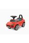 Kids Push Ride-On Car with Musical Steering Wheel, Storage Space Safe & Fun Ride for Toddlers-Orange
