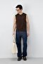Coffee Sleeveless Men's T-Shirt - 2