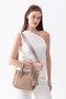 Cherry Charml Medium Size Soft Leather Look Large Volume Mink Women's Handbag Pbu1107 - 4