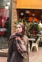 Floral Patterned Modal Shawl Mdlv07-04 - 4