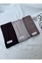 Hijab Plain Cotton Crash Shawl Set of 3 (Bitter Brown - Mink - Milk Brown) - 3