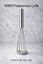 Stainless Steel Ball End Beater |   Fast Smooth Mixing Mixer - 2