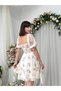 Women's Wıms Button Detailed Floral Mini Dress - 4