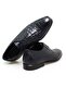 Dark Blue Color Lace-Up Genuine Leather Men's Shoes - 2