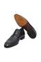 Dark Blue Color Lace-Up Genuine Leather Men's Shoes - 3