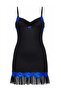 Flexible Micro Fabric Nightgown with Lace Detail 2997 - 3