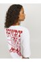 Women's Printed Oversize T-Shirt 100% Cotton |   Comfortable Fit Short Sleeve J - 3