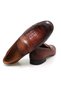 Tan Color Laceless Genuine Leather Men's Shoes - 2