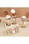 Round Children's Water Bottle with Capybara Figure - Tritan Water Bottle with Straw and Leak-Proof Design