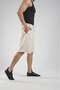 Pique Fabric Shorts with Elastic Waist Pockets - 5