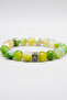 Natural Agate Stone Bracelet 8mm for Women and Men - Effective for Protection from Evil Eye - Abundance and Blessings Stone