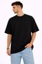Free Palestine Unisex Oversize Patchwork Detailed Printed T-Shirt – Model with Additional Piece Design - 2