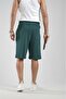 Pique Fabric Shorts with Elastic Waist Pockets - 6