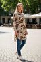 Women's Plus Size Long Viscose Shirt - 3
