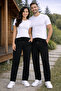 Double Set Premium Men's and Women's 2-Yarn Comfortable Fit Pocketed 2-Piece Sweatpants