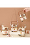 Capybara Double Mouth Children's School Water Bottle - Leak-Proof Water Bottle with Straw and Adjustable Strap - 4