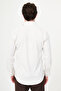 Striped Slim Fit Stand Collar Men's Shirt Beige - 27148.26Y - 4