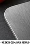 Top Quality Stainless Steel Metal Cutting Board 24X34 Cm, with Non-Stick Silicone Feet - 2