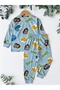 100% Cotton Long Sleeve Seasonal Boys' Pajamas - 3