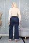 Regular Fit Straight-Leg High-Waist Plus Size Women's Jeans - 5