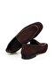 Brown Laceless Genuine Leather Suede Men's Shoes - 2