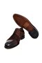 Brown Lace-Up Genuine Leather Suede Men's Shoes - 3
