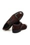 Brown Lace-Up Genuine Leather Suede Men's Shoes - 2