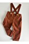 Brown Strappy Baby Romper