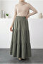 Women's Layered Comfortable Tencel Skirt - Lvr014